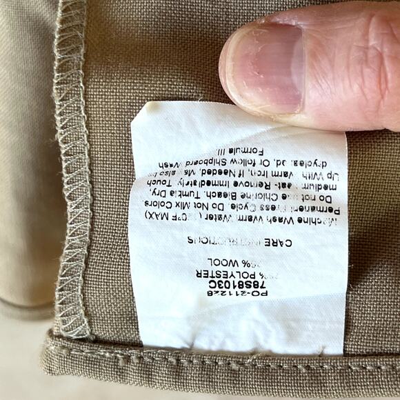 US Navy Authentic SU Service Uniform Button Front Shirt Mens L Officer Enlisted - Picture 6 of 9